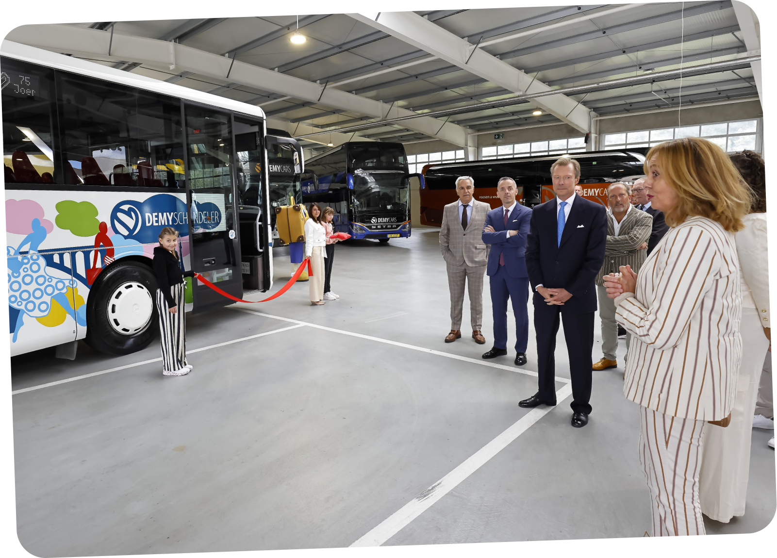 75 Jahre Demy — Busdesign par Catherine Lhoir
